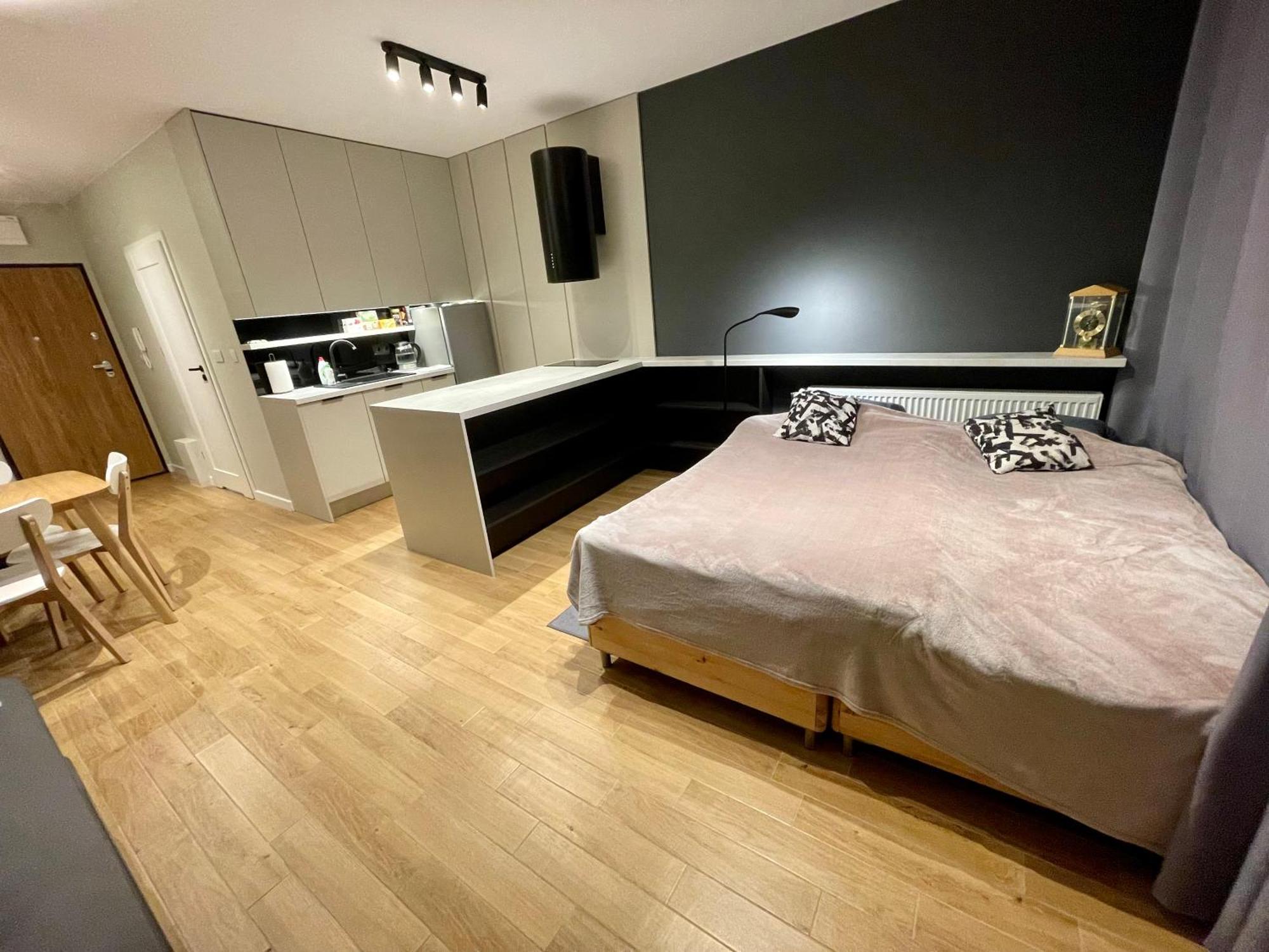 Time&House Pileckiego Przy Centrum Onkologi I Klinice Novum Apartament Na Wylacznosc Pokoj,Sypialnia,Lozko, Lazienka,Kuchnia Διαμέρισμα Βαρσοβία Εξωτερικό φωτογραφία